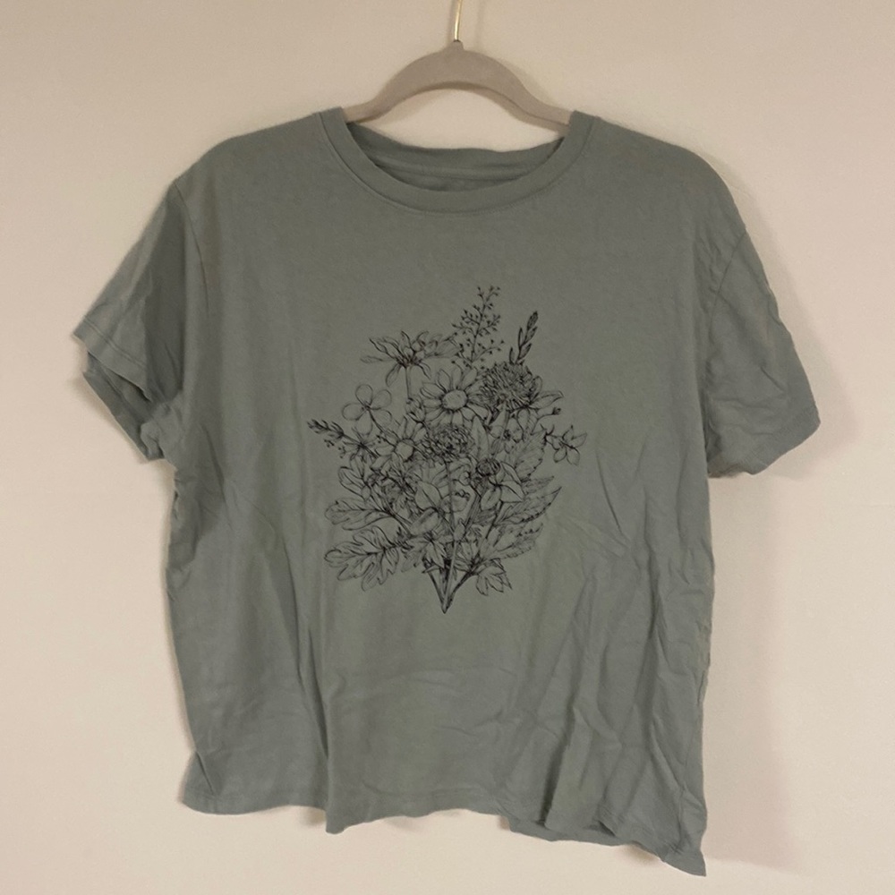 Sage Green woman’s tee-shirt